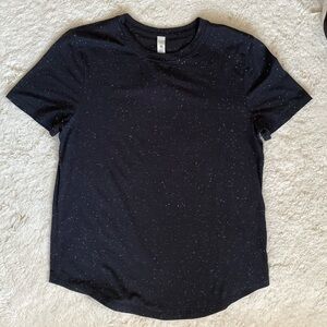 ❤️ Lululemon Love Crew Black with White Speckles Size 4 NWOT